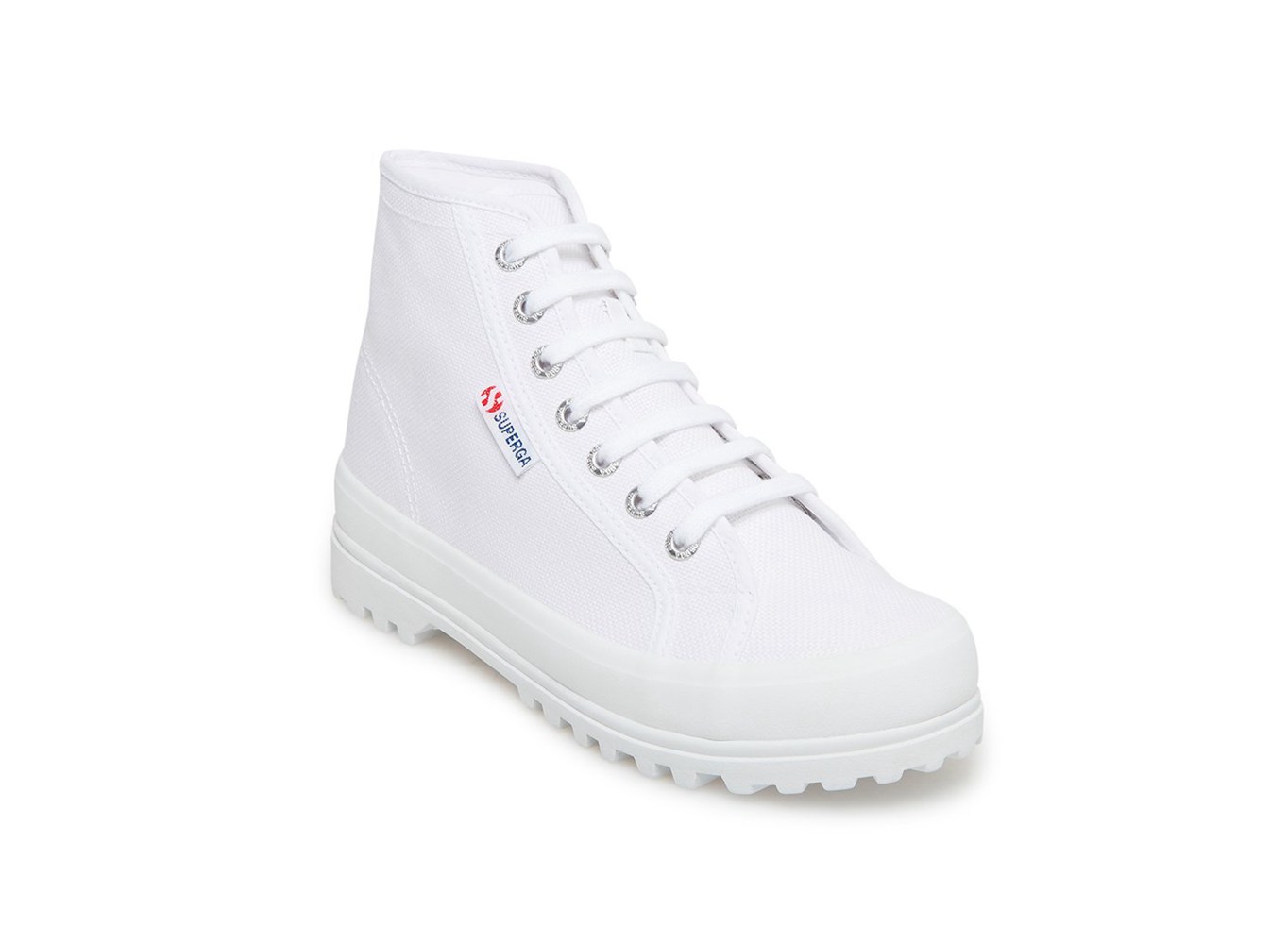 Botas Feminino Branco - Superga 2341 Alpina Cotu - KFTXS-1827